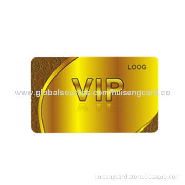CR80 PVC Magnetic Stripe Card/Magnetic Card, eco-friendly and ABS